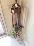 Decorative Faux Birdhouse Stand. This is 60