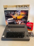 SCM Sterling Electronic Typerwriter in Box - As Pictured