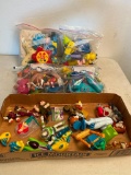 Large Lot of Misc Plastic Children's Toys - As Pictured