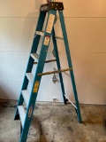 6' Werner Fiberglass Ladder - As Pictured