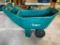 Ames Plastic Wheel Barrow. The Handle is Split - As Pictured