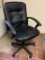 Black Vinyl Rolling Adjustable Office Chair. This is 40