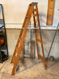 Wood Ladder - As Pictured
