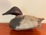 Vintage Wood Duck Decoy w/Anchor. This is 7