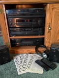 Kenwood Turntable KD291R, AM/FM Receiver KR-A5040, Multi CD Player DP-R6060 & Double Cassette Player