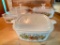 Set of 4 Corning Ware Baking Dishes w/Lids. The Largest is 2 QT - As Pictured
