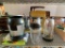 Shelf Lot Incl. Crock Pot, Ninja Bullet, Vintage Sunbeam Mixer & More - As Pictured