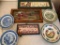 Misc Lot Incl Decorative Plates, Wall Plaques & More - As Pictured