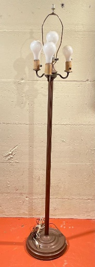 60" 4 Bulb Floor Lamp - As Pictured