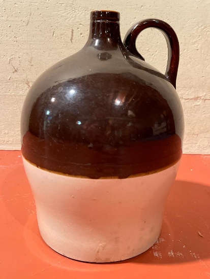 16" Eared Pottery Jug - As Pictured