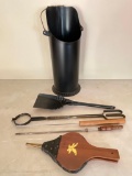 Fire Tool Kit. Incl Shovel, Bello, Poker & More - As Pictured