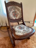 Vintage Folding Rocking Chair. This is 35