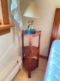 3 Tier Heart Shape Table w/Lamp. This is 31