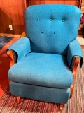 Vintage Blue Rocking Chair. This is 37