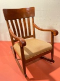 Wood Rocking Chair. This is 35