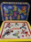 Pair of Vintage Metal TV Trays, Walt Disney and Care Bear - As Pictured