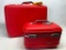 Vintage American Tourister Red Luggage Set. Very Good Condition - As Pictured