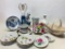 Misc Porcelain Lot Incl a Lenox Basket - As Pictured