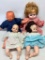 Set of 4 Baby Dolls - As Pictured