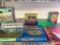Shelf Lot Incl. Vintage Games & Puzzles - As Pictured