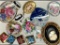 Misc Lot of Costume Jewelry Incl Locket, Clip On Earrings & More - As Pictured
