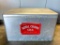 Original Royal Crown Cola Aluminum Picnic Cooler w/Tray. This is in Fantastic Condition!