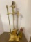 Brass Duck Head Fireplace Poker Set - As Pictured