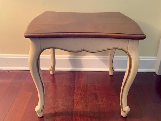 Side Table by Thomasville. This is 17" T x 20" W x 19" D - As Pictured