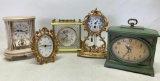 Lot of Misc Desk Clocks - As Pictured