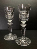Pair of Marquis by Waterford Candlestick Holders They are 5