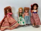 Set of 4 Storybook Dolls. They are 7
