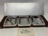 Stockholm Host Set Swedish Steel & Wood Serving Tray. This is 20