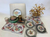 WMF Porcelain Coasters Made in Germany, Candle, Postage Stamp Holder & More - As Pictured