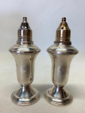 Pair of Lord Silver Inc Sterling Silver Weighted Salt & Pepper Shakers. They are 5