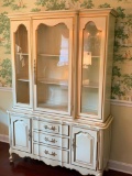 French Provincial China Hutch by Thomasville. This is 72