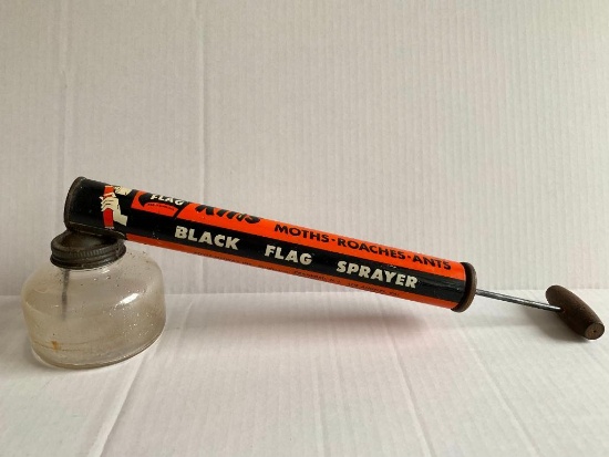 Vintage Black Flag Bug Sprayer. This is 13" Long - As P ictured