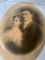 Antique Photo of Man & Woman w/Domed Glass. This is 20