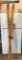 Antique Wood Skis w/Poles - As Pictured