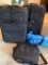 Pair of Luggage w/Nike Duffel Bag & Dell Computer Bag - As Pictured