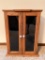 Custom Made Double Door Wood Cabinet CD Holder. This is 26