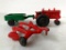 3 Piece Vintage Metal Toy Tractor. This is 6