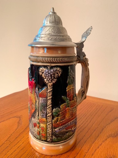 9" German Beer Stein- As Pictured