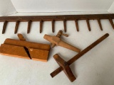 Vintage Wood Tools - As Pictured