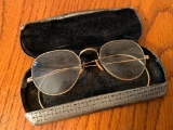 Antique Glasses w/Case - As Pictured