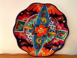 Mexican Pottery Plate Wall Decor. This is 12