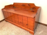 Wood Storage Bench. This is 23