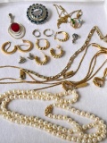 Group Of Costume Jewelry as Pictured