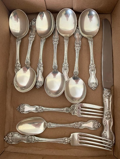 Lot of Wallace Sterling Silver Flatware - As Pictured