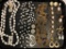 White, Black & Gold Tone Lot of Ladies Jewelry Incl. Necklaces & Earrings - As Pictured
