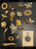 Misc Lot of Ladies Brooches - As Pictured